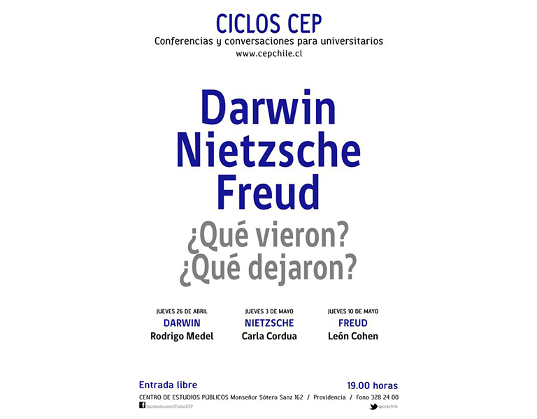 Darwin, Nietzsche, Freud: ¿Qué vieron?¿Qué dejaron?